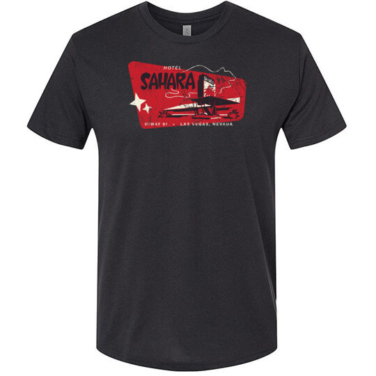 Sahara Hotel and Casino, Las Vegas, Version 5, Triblend Tee
