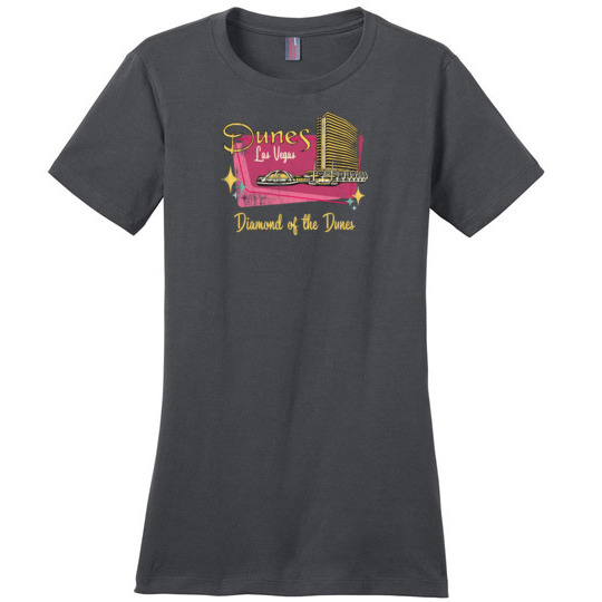 Dunes Hotel and Casino, Las Vegas, District Made Ladies Tee