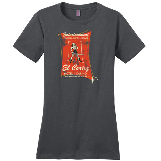 El Cortez Hotel and Casino, Las Vegas, Version 1, District Made Ladies Tee