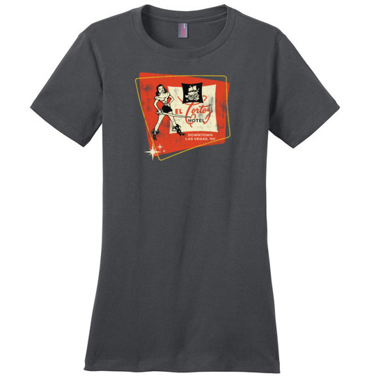 El Cortez Hotel and Casino, Las Vegas, Version 2, District Made Ladies Tee