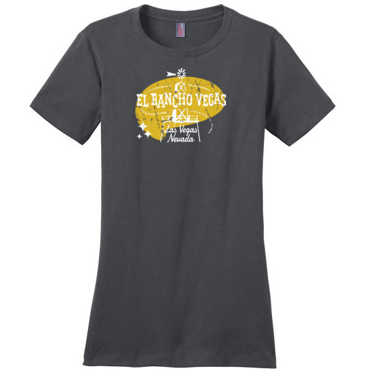 El Rancho Hotel and Casino, Las Vegas, Version 5, District Made Ladies Tee