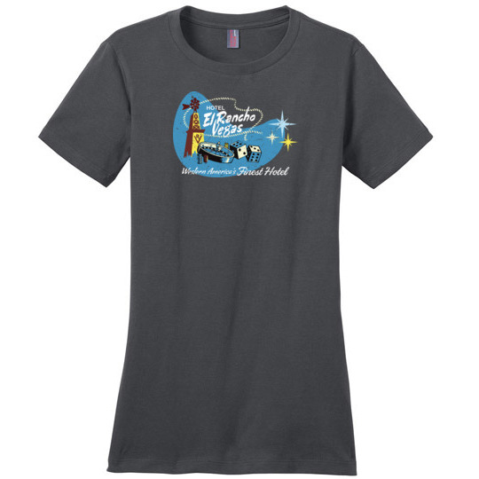 El Rancho Hotel and Casino, Las Vegas, Version 6, District Made Ladies Tee