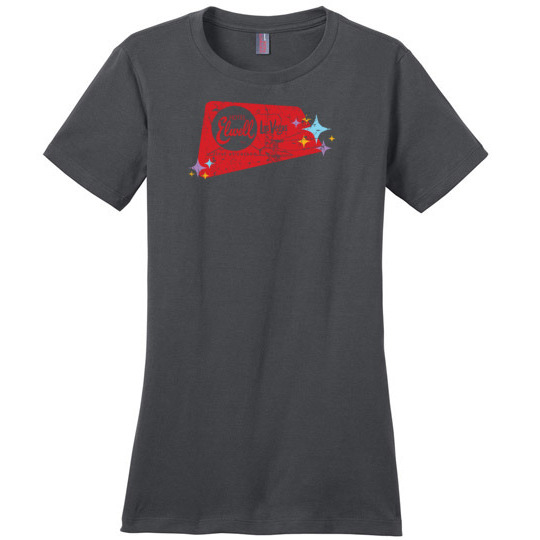 Elwell Hotel and Casino, Las Vegas, District Made Ladies Tee