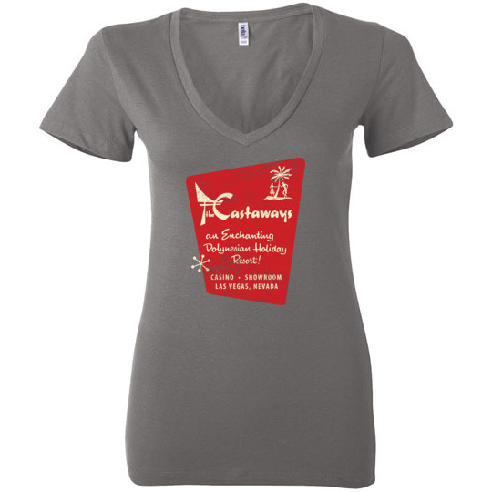 Castaways Hotel and Casino, Las Vegas, Bella Ladies V-Neck