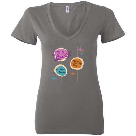Opera House Hotel and Casino, Las Vegas, Bella Ladies V-Neck