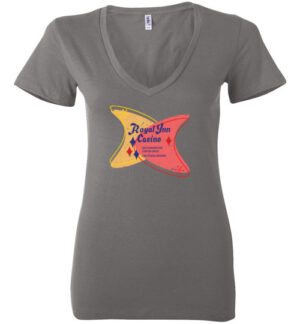 Royal Inn Hotel and Casino, Las Vegas, Bella Ladies V-Neck