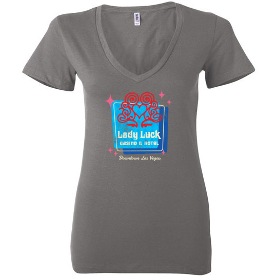 Lady Luck Hotel and Casino, Las Vegas, Bella Ladies V-Neck