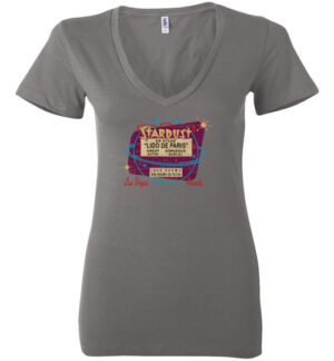 Stardust Hotel and Casino, Las Vegas, Version 5, Bella Ladies V-Neck