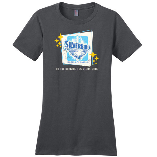 Silverbird Hotel and Casino, Las Vegas, District made Ladies Tee