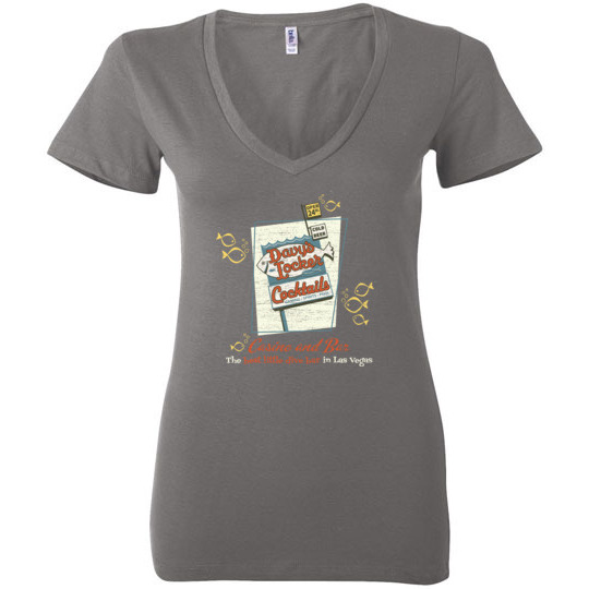 Davy's Locker Bar and Casino, Las Vegas, Bella Ladies V-Neck