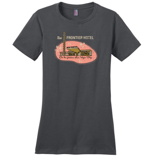 The Frontier Hotel and Casino, Las Vegas, Ladies Cotton Tee