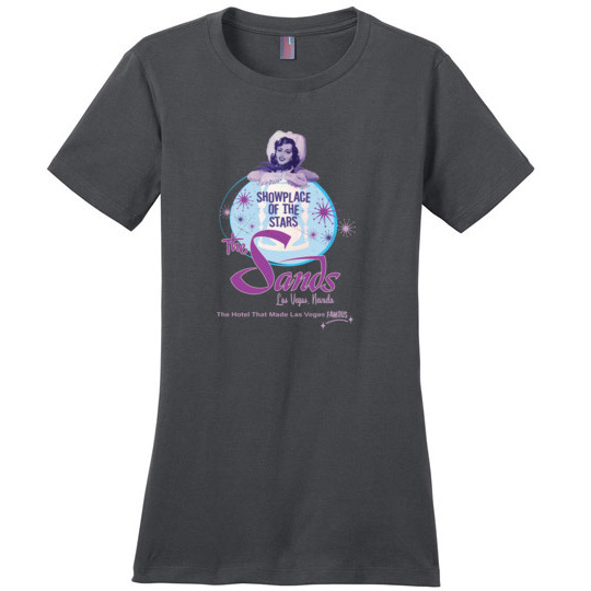 The Sands Hotel and Casino, Las Vegas, Version 9, Ladies Cotton Tee