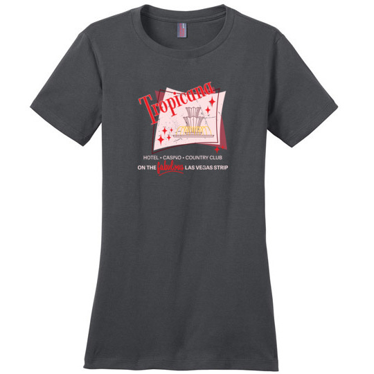 Tropicana Hotel and Casino, Las Vegas, Version 3, Ladies Cotton Tee