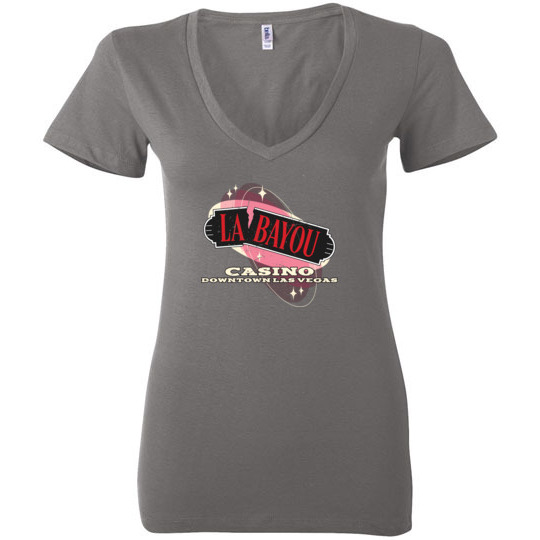 La Bayou Casino, Las Vegas, Bella Ladies V-Neck Tee