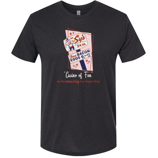 Mr Sy's Casino, Las Vegas, Triblend Tee