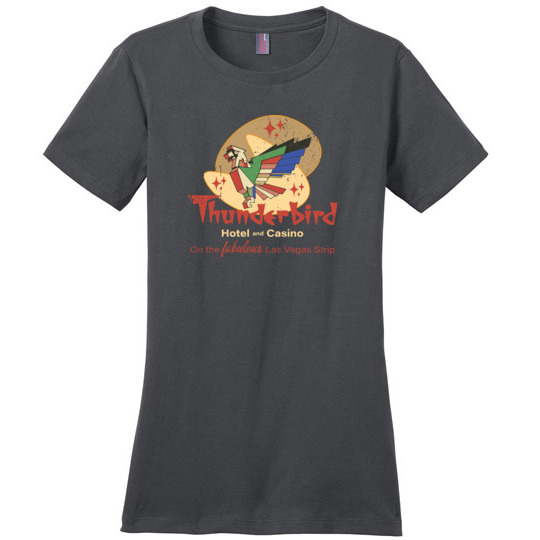 Thunderbird Hotel and Casino, Las Vegas, Ladies Cotton Tee