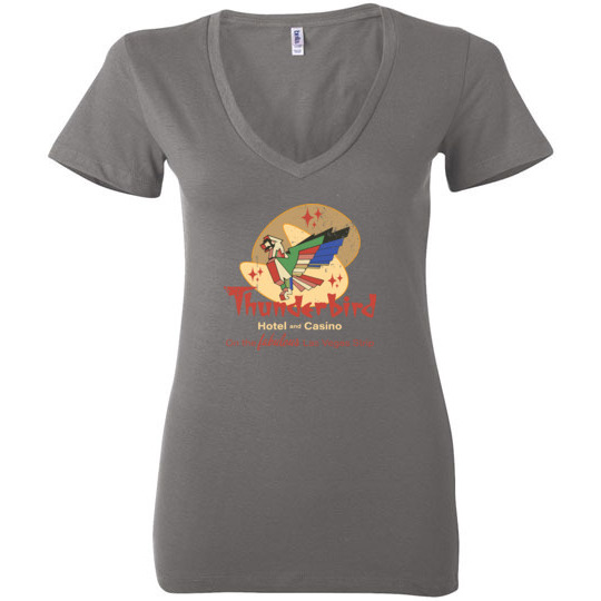Thunderbird Hotel and Casino, Las Vegas, Bella Ladies V-Neck