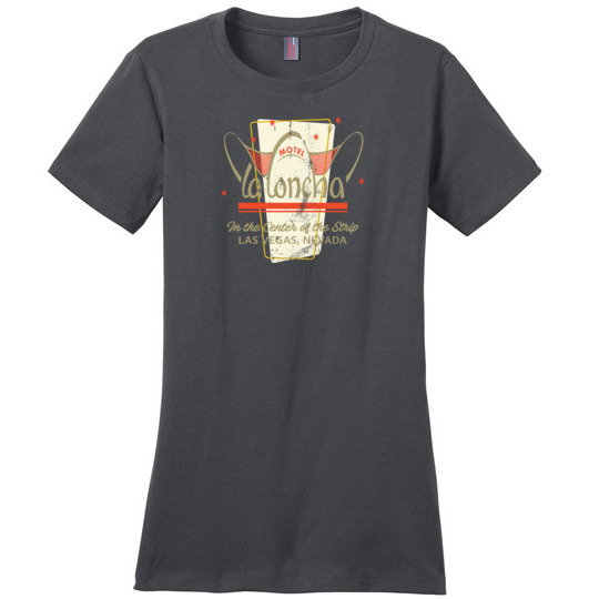 La Concha Motel, Las Vegas, Ladies Cotton Tee