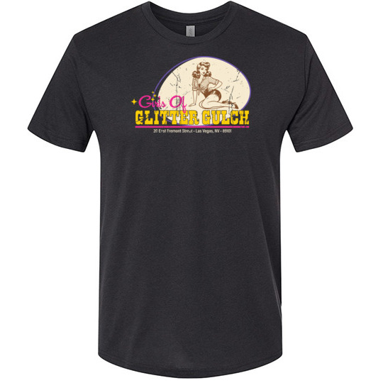 Girls of Glitter Gulch Gentlemen's Club, Las Vegas, Triblend Tee