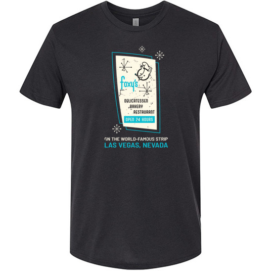 Foxy's Restaurant and Deli, Las Vegas, Triblend Tee