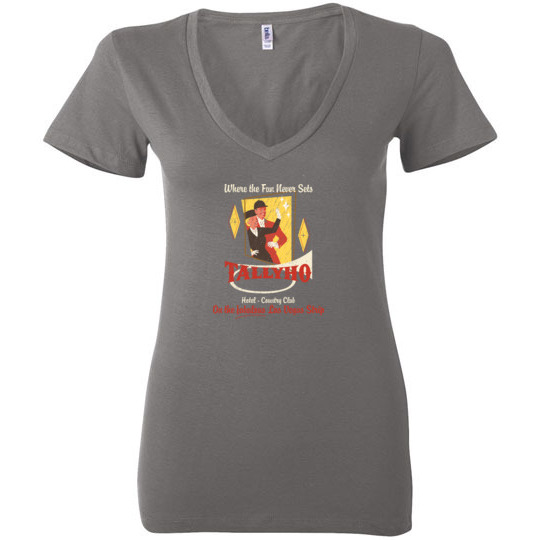 Tallyho Hotel and Country Club, Las Vegas, Bella Ladies V-Neck Tee