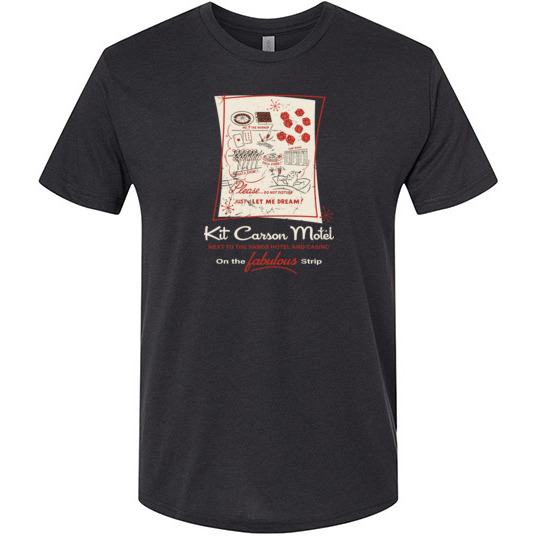 Kit Carson Motel, Las Vegas, Triblend Tee