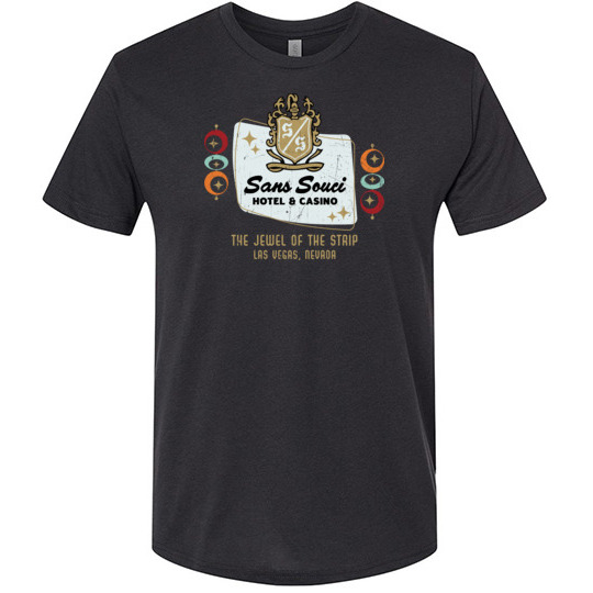 Sans Souci Hotel and Casino, Las Vegas, Triblend Tee