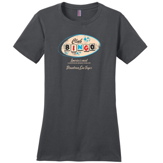 Club Bingo, Las Vegas, Ladies Cotton Tee