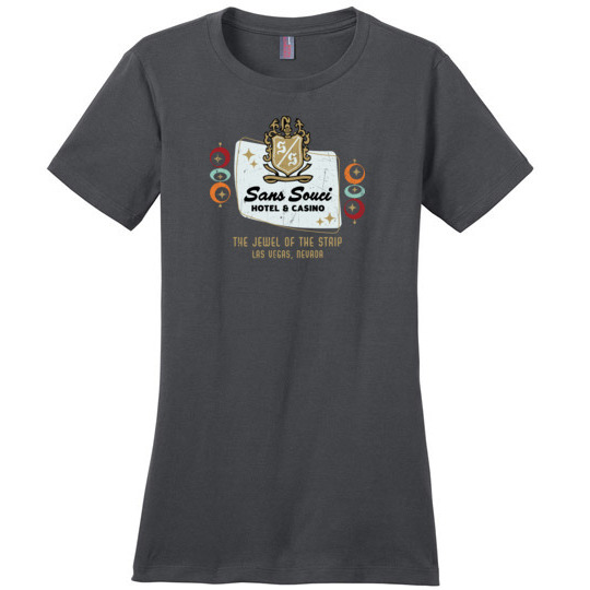 Sans Souci Hotel and Casino, Las Vegas, Ladies Cotton Tee