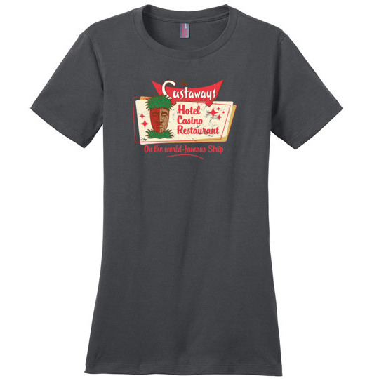 Castaways Hotel and Casino, Las Vegas, Version 7, Ladies Cotton Tee