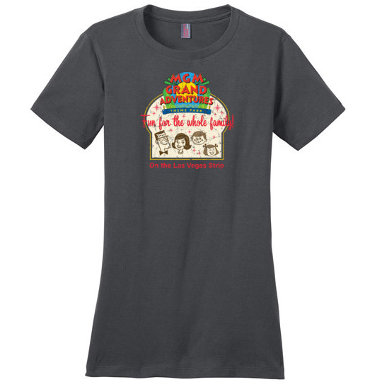 MGM Grand Adventures, Las Vegas, Ladies Cotton Tee