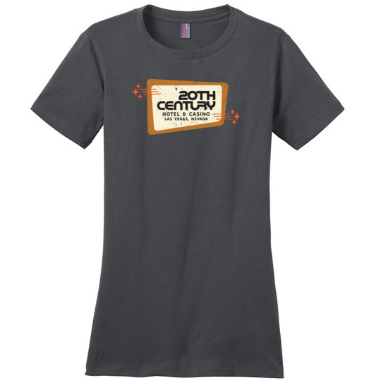 20th Century Hotel and Casino, Las Vegas, Ladies Cotton Tee