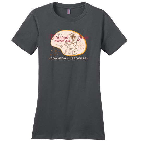 Diamond Jim's Nevada Club Casino, Las Vegas, Ladies Cotton Tee