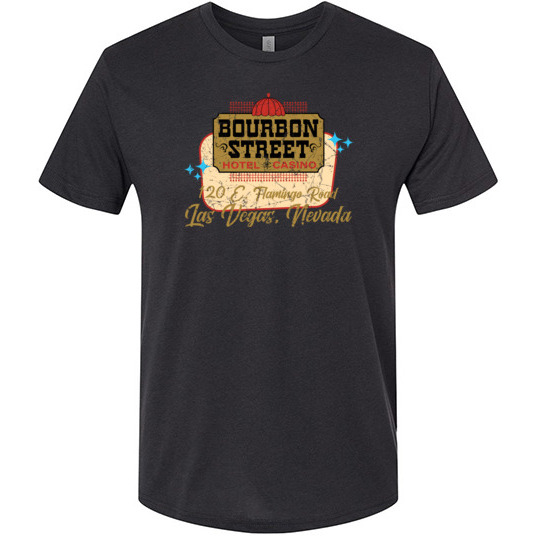 Bourbon Street Hotel and Casino, Las Vegas, Triblend Tee