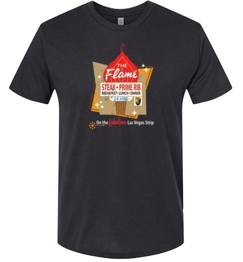 Flame Steakhouse, Las Vegas, Triblend Tee