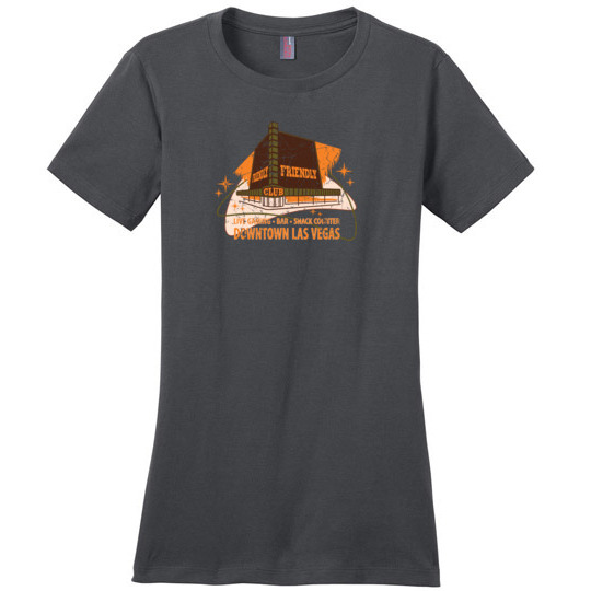 Friendly Club Casino, Las Vegas, Ladies Cotton Tee