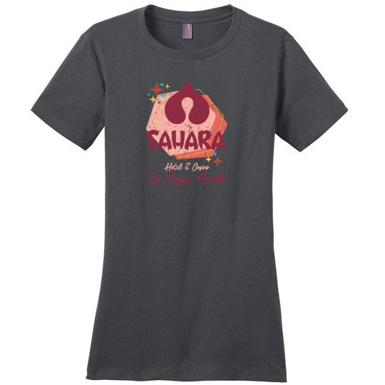 Sahara Hotel and Casino, Las Vegas, Version 3, Ladies Cotton Tee