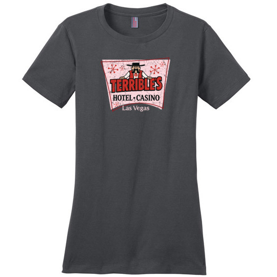 Terrible's Hotel and Casino, Las Vegas, Ladies Cotton Tee