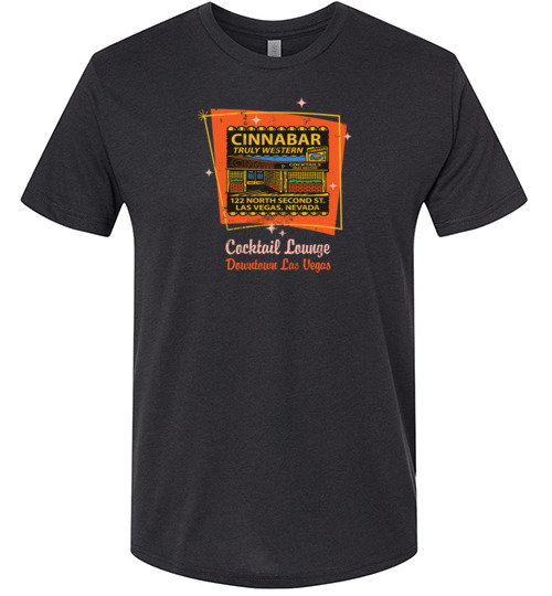 Cinnabar Cocktail Lounge, Las Vegas, Triblend Tee