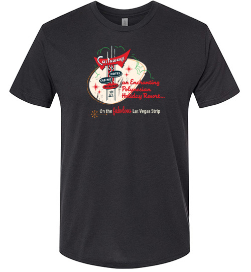 Castaways Hotel and Casino, Las Vegas, Version 2, Triblend Tee