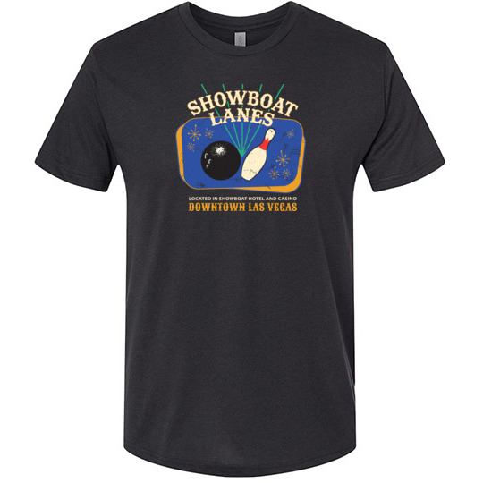 Showboat Lanes, Las Vegas, Triblend Tee