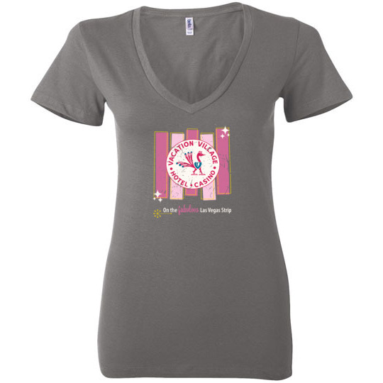 Vacation Village Hotel and Casino, Las Vegas, Bella Ladies V-Neck Tee