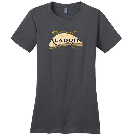 Aladdin Hotel and Casino, Las Vegas, Version 3, Ladies Cotton Tee