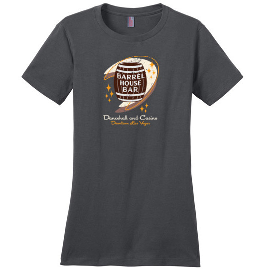 Barrel House Bar, Las Vegas, Ladies Cotton Tee