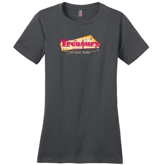 The Treasury Hotel and Casino, Las Vegas, Ladies Cotton Tee