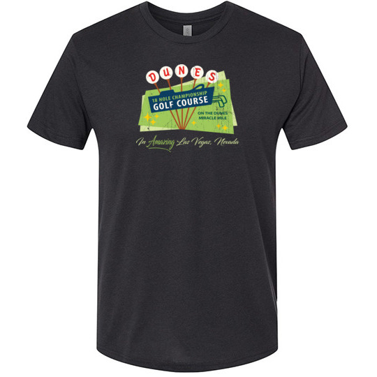 Dunes Golf Course, Las Vegas, Triblend Tee