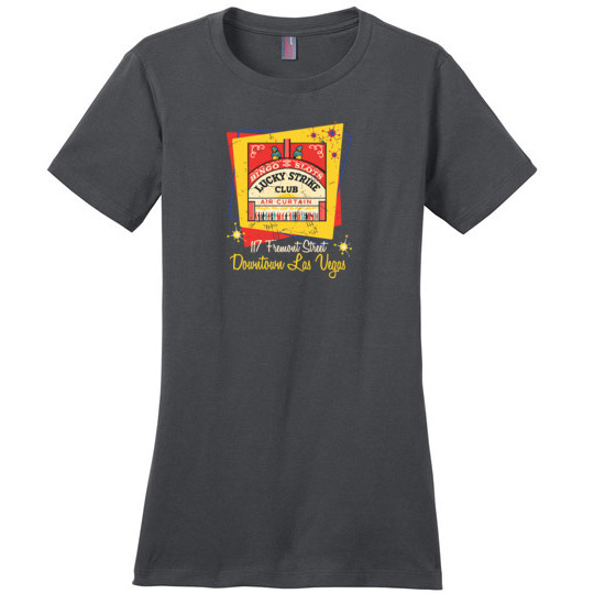 Lucky Strike Club, Las Vegas, Ladies Cotton Tee