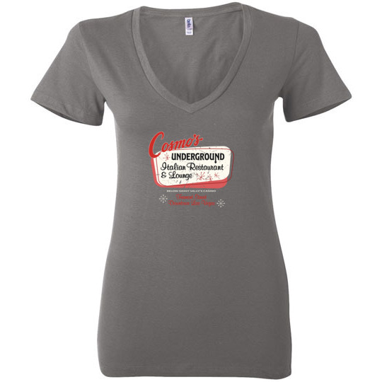 Cosmo's Underground, Las Vegas, Bella Ladies V-Neck Tee
