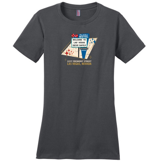 Par-a-Dice Motel, Las Vegas, Ladies Cotton Tee
