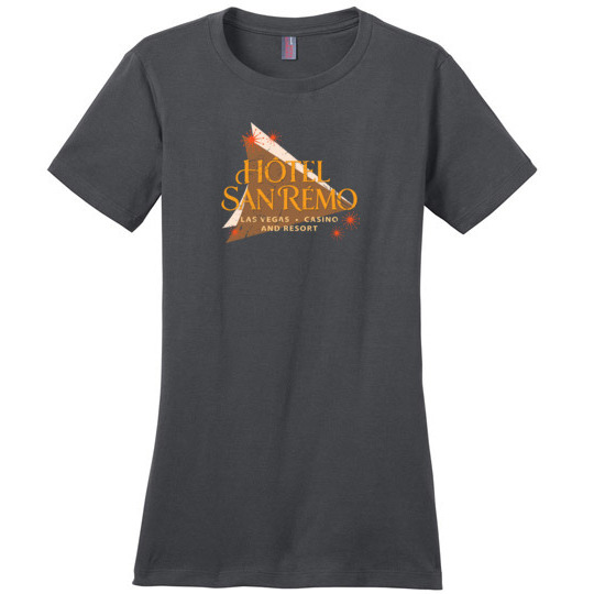 Hotel San Remo, Las Vegas, Ladies Cotton Tee